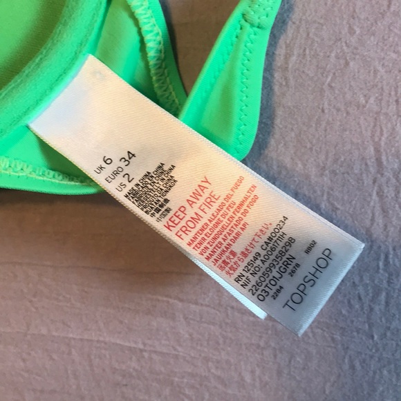 Topshop bathing suit top - Picture 2 of 4